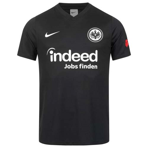 Tailandia Camiseta Eintracht Frankfurt Replica Primera Ropa 2021/22 Negro